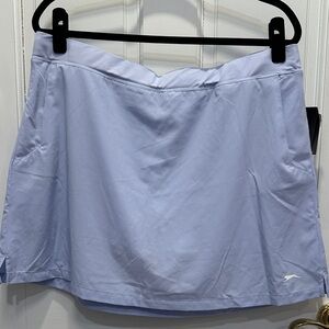 Light Blue Athletic Golf Skort